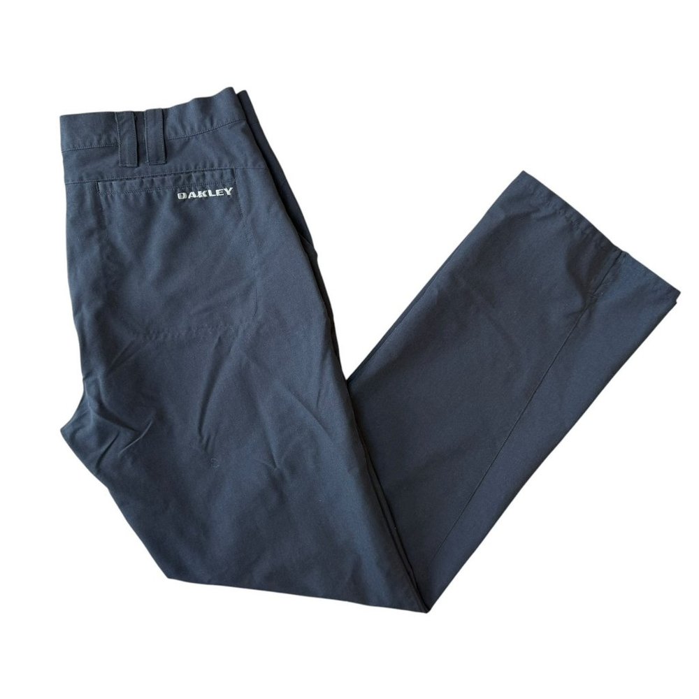 Oakley Pants Mens 32x32 Black Casual Golf Perfomance Stretch Straight Leg *mark